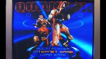 Sega Dreamcast Quake 3 arena Online in 2023! Against live people #gaming #quake3 #online