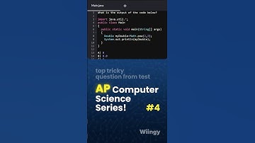 #Java Developers Favorite Secret to DOUBLE Outputs Revealed #computerscience #apcs