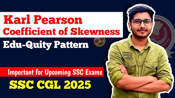 SSC NEW CONCEPT Karl Pearson