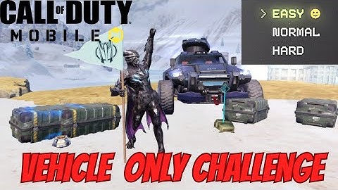 VEHICLE ONLY CHALLENGE | LEGENDARY ANTELOPE | CALL OF DUTY MOBILE | CODM @callofdutymobile #codm