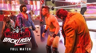 FULL MATCH Damian Priest vs The Miz Lumberjack Match WrestleMania Backlash 2021