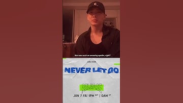 Thumbnail of JungKook announces new single 'Never Let Go'😱