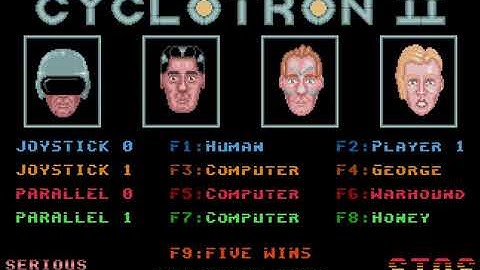 Cyclotron 2 - Atari ST - Gameplay Video
