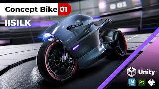 Concept Bike 01 | IISILK | Unity game engine | HDRP