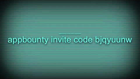 Appbounty / tapbounty invite code