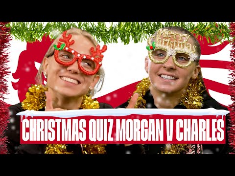 "sing it for a bonus point! " esme morgan & niamh charles compete in lionesses festive christmas quiz