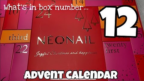Neonail Advent Calendar 2020 Day 12