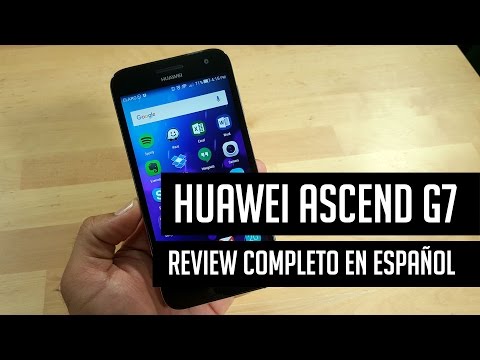 Huawei Ascend G7: Review en español