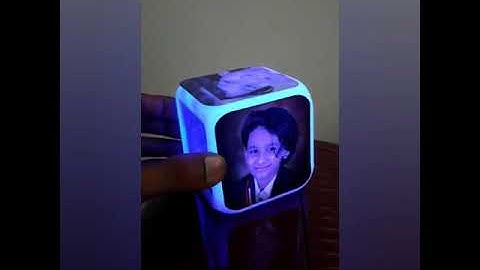 Customized led alarm clock