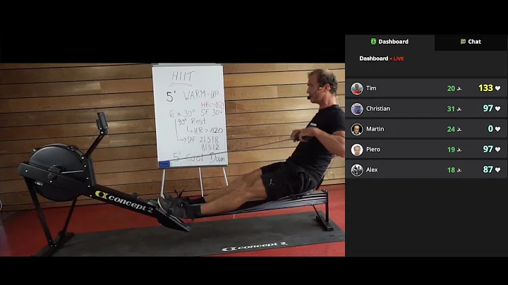 An Advanced Indoor Rowing Course with Olympic Cham...