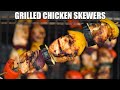 How to make grilled chicken skewers  sweet and savory meals