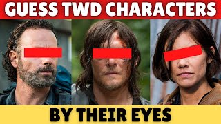 Guess The Walking Dead Character By Their Eyes | Walking Dead Quiz