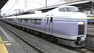 E351系 特急スーパーあずさ6号東京行 松本発車