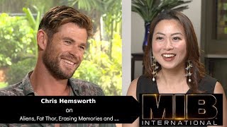 Chris Hemsworth wants to erase your memories Plus he confesses his kids' feelings about FAT THOR