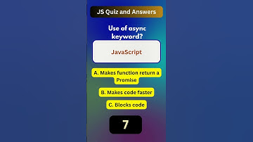 JS Quiz 65 of 1000 | JavaScript Quiz and Answers | Web Development Skills