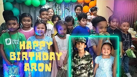 Happy Birthday Aron, Thank you for inviting us! super enjoy Ang kiddos #happybirthdayto...