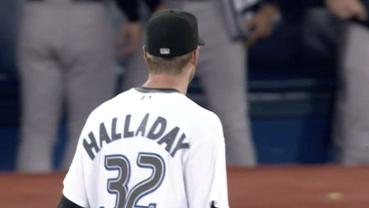 NYY@TOR Halladay goes the distance for his 20th win in 2008