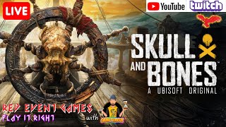 A PIRATES LIFE FOR US | SKULL AND BONES | with @GameTimeUK | YOUTUBE/TWITCH LIVESTREAM