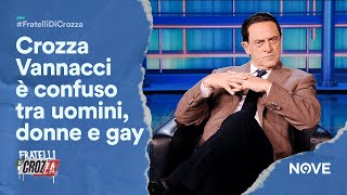 Crozza Vannacci 'Gli uomini e le donne non sono uguali se un uomo parla come una donna diventa gay'