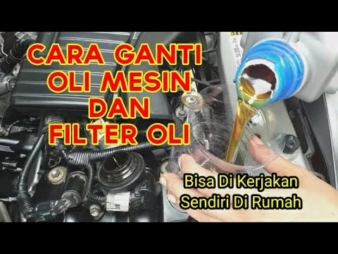  GANTI  OLI MESIN DAN FILTER OLI MOBIL  CALYA  SIGRA Sangat 