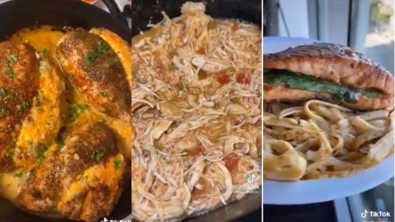 DINNER RECIPES (MUST TRY) EASY TIK TOK COMPILATION RECIPES - YouTube