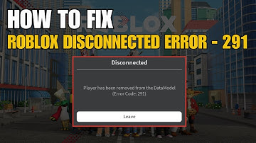 How to Fix Roblox Error Code 291 | Player Has Been Removed