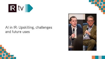 AI in IR: Upskilling, challenges and future uses