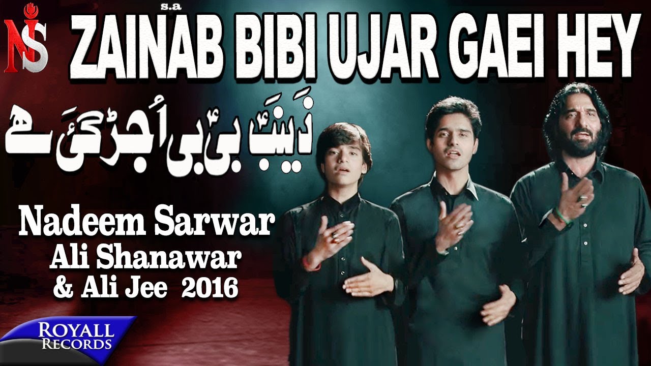Nadeem Sarwar  Zainab Bibi Ujar Gayi Hai  2014