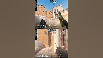 Duo Cat Take Dust 2 #cs2 #counterstrike #counterstrike2 #cs2nades