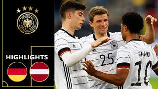 Havertz, Müller, Gnabry & Co. score 7 goals! Germany vs. Latvia 7-1 | Highlights | Friendly