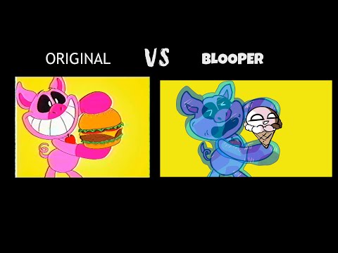 Smiling critters: Original VS Bloopers! | Poppy Playtime 3