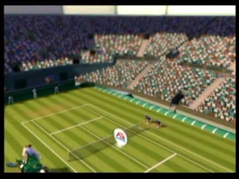 new game grand slam tennis. if im crap pls forgive me. this is my 1st match.