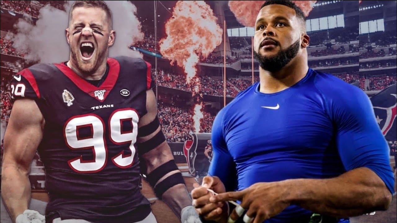 JJ Watt Throws SHADE at Aaron Donald After Being Named NFL Defensive