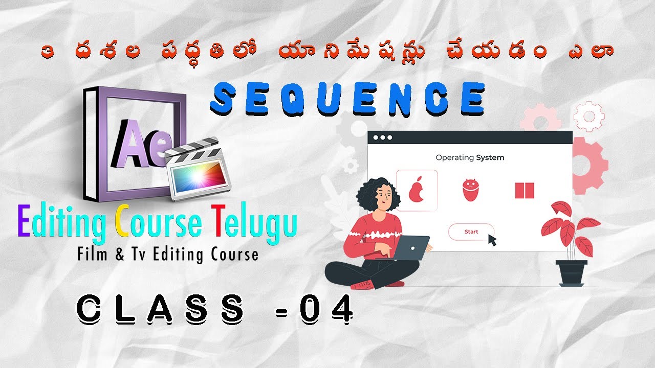 #aftereffectstutorial ?//#1AfterEffects|| telugu tutorial|| complete ...