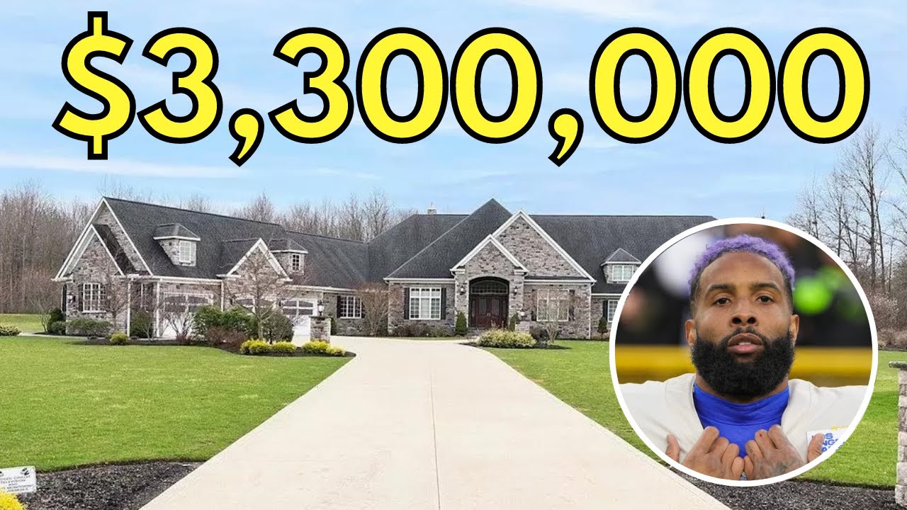 Odell Beckham Jr.’s INSANE 3.3 Million House For Sale YouTube