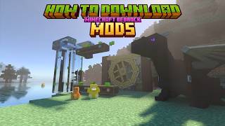 HOW TO DOWNLOAD FREE MODS TO MINECRAFT BEDROCK EDITION // XampuAntiCaspas