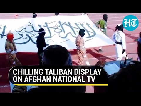 Suicide bombers, vests and explosives: Taliban broadcasts chilling victory parade