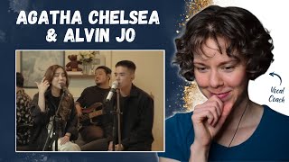 Vocal Coach Reacts to AGATHA CHELSEA & ALVIN JO - Glimpse of Us (Joji Cover)