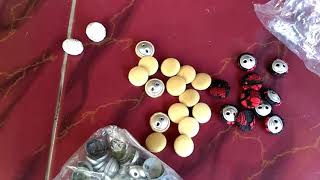 Cara buat kancing bungkus dengan mudah