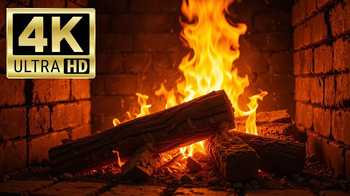 4K FIREPLACE | 🔥Relaxing Video with Crackling Wood Sounds | for Sleep, Relaxation, and Meditation🌙