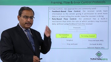 Flow Control and Error Control