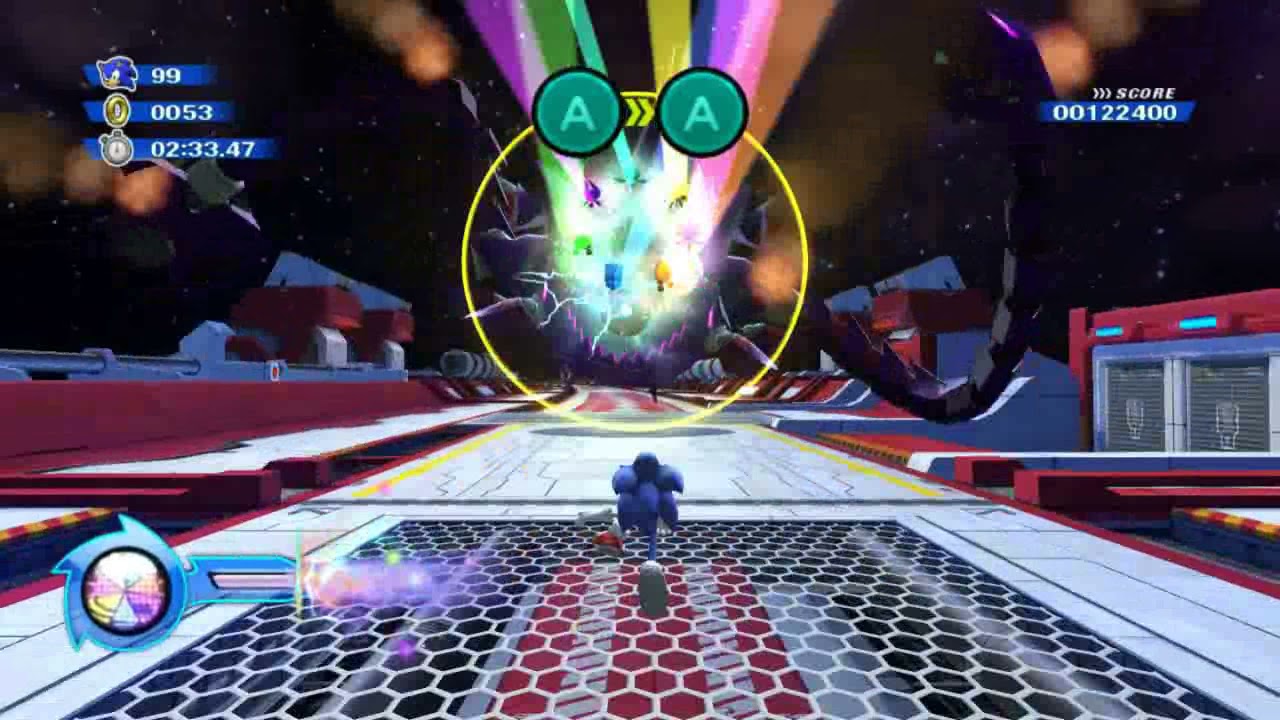 DS / DSi - Sonic Colors - Final Color Blaster Effects - The