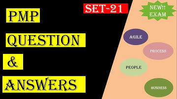 PMP QUESTION AND ANSWER SET 21| PMP PRACTICE EXAM 2021|PMP SITUATIONAL QUESTIONS |PMP AGILE QUESTION