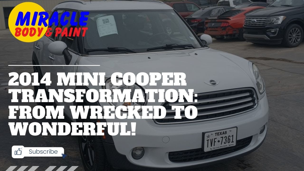 2014 Mini Cooper Transformation: From Wrecked to Wonderful!