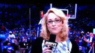 ESPN Doris Burke curses and F s up on live tv again