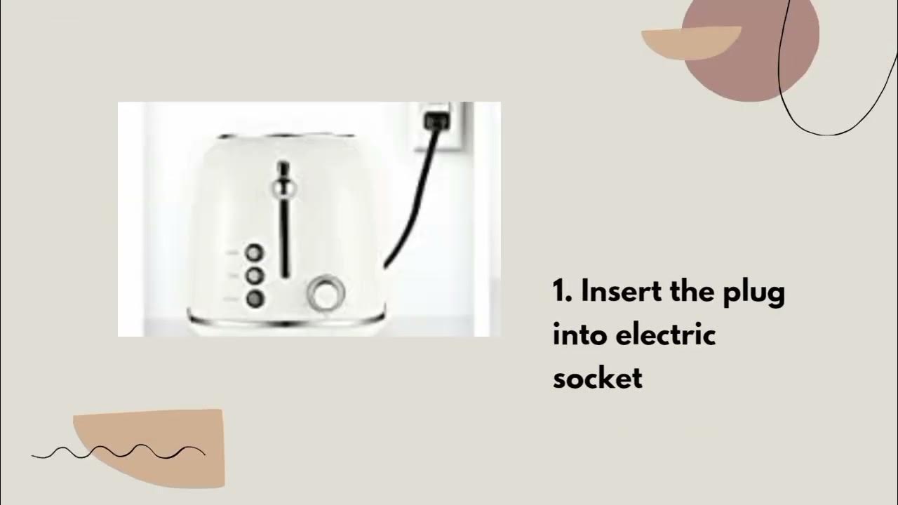 PROCEDURE TEKT {TECHNOLOGY}"HOW TO USE TOASTER" YouTube