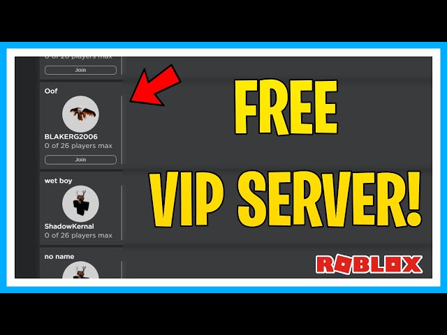 How To Join Empty Servers On Roblox For Free! 