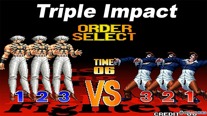 The King Of Fighter 97 - Triple Impact Hack Same Character - DayDayNews