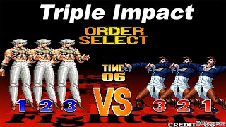 The King Of Fighter 97 - Triple Impact Hack Same Character