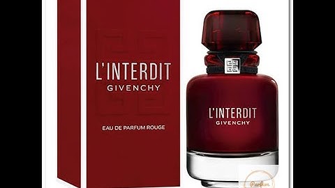 Review nước hoa givenchy l interdit năm 2024